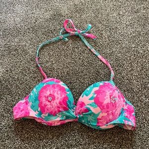 Floral Push Up Swim Top
